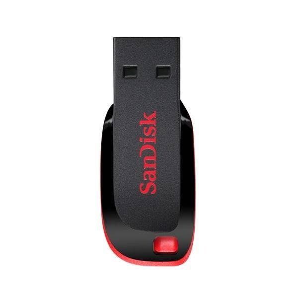 فلش مموری سن دیسک مدل Cruzer Blade CZ50 ظرفیت 16 گیگابایت  SanDisk Cruzer Blade CZ50 Flash Memory - 16GB