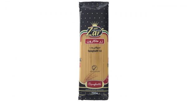 اسپاگتی قطر 1.5 زر ماکارون