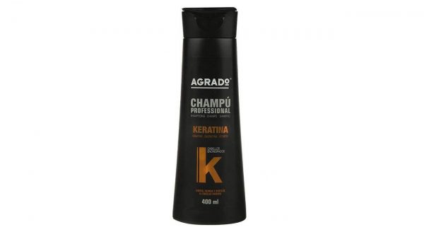 شامپو کراتینه آگرادو مدل KERATIN حجم 400 میلی لیتر