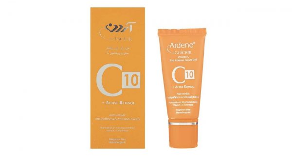 کرم ضد چروک دور چشم آردن مدل C10 حجم 15 میلی لیتر
