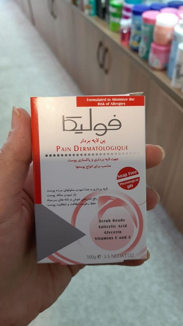 پن لایه بردار و اسکراب فولیکا مقدار 100 گرم