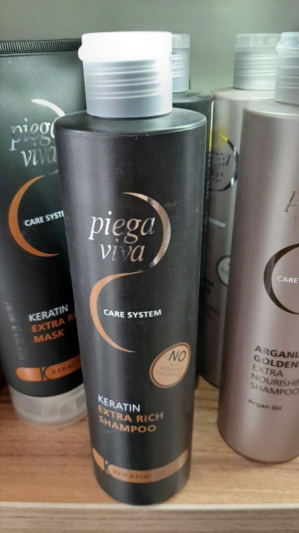 شامپو موی سر حاوی کراتین پیگا ویوا مدل Keratin Extra Richحجم 250 میلی لیتر