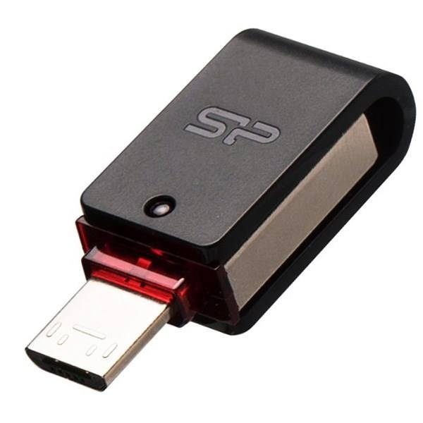فلش مموری OTG سیلیکون پاور مدل X31 ظرفیت 16 گیگابایت