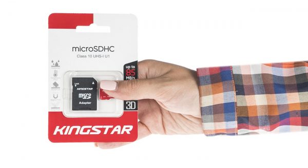 کارت حافظه microSDHC کینگ استار کلاس 10 استاندارد UHS-I U1 سرعت 85MBps همراه با آداپتور SD ظرفیت 16 گیگابایت