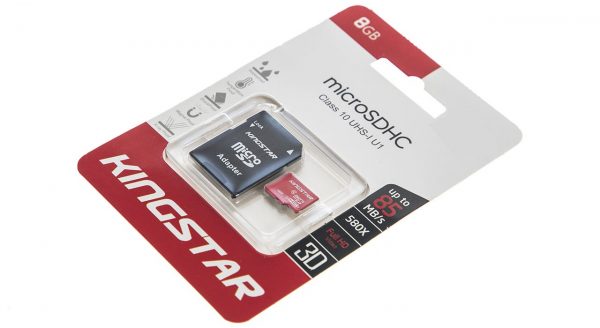 کارت حافظه microSDHC کینگ استار کلاس 10 استاندارد UHS-I U1 سرعت 85MBps همراه با آداپتور SD ظرفیت 16 گیگابایت