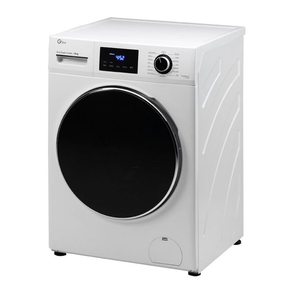 ماشین لباسشویی جی پلاس مدل GWM-K844W ظرفیت 8 کیلوگرم