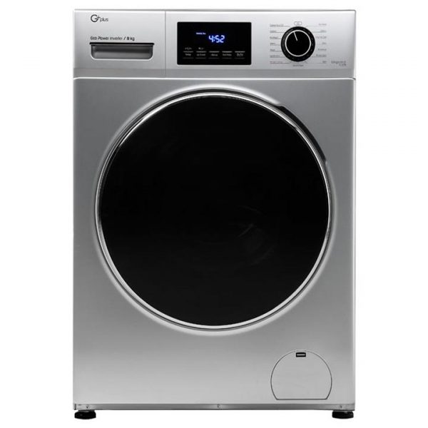 ماشین لباسشویی جی پلاس مدل J8470W ظرفیت 8 کیلوگرم