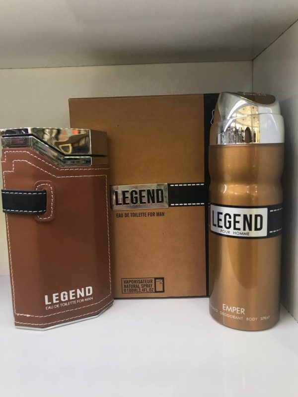 ست ادو تویلت مردانه امپر مدل Legend حجم 100 میلی لیتر
