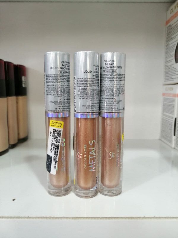 هایلایتر گلدن رز مدل Liquid Glow