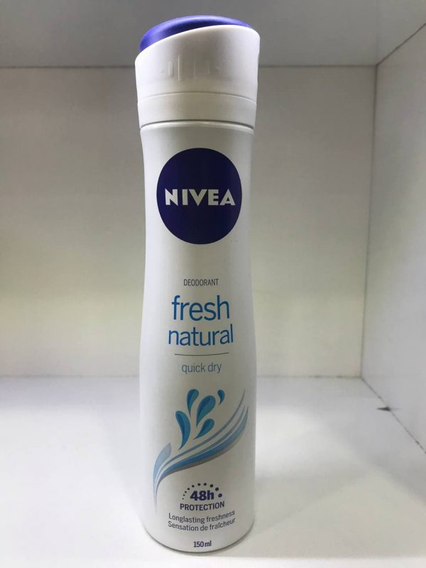 اسپری ضد تعریق زنانه نیوآ مدل Fresh Natural حجم 150 میلی لیتر