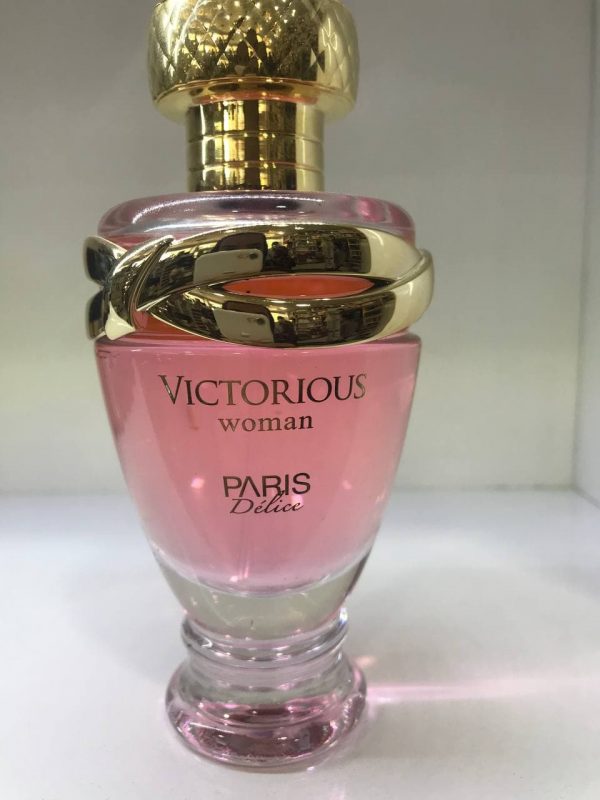 ادوپرفیوم زنانه پاریس دلیس Paris Delice مدل Victorious حجم 100 میلی لیتر