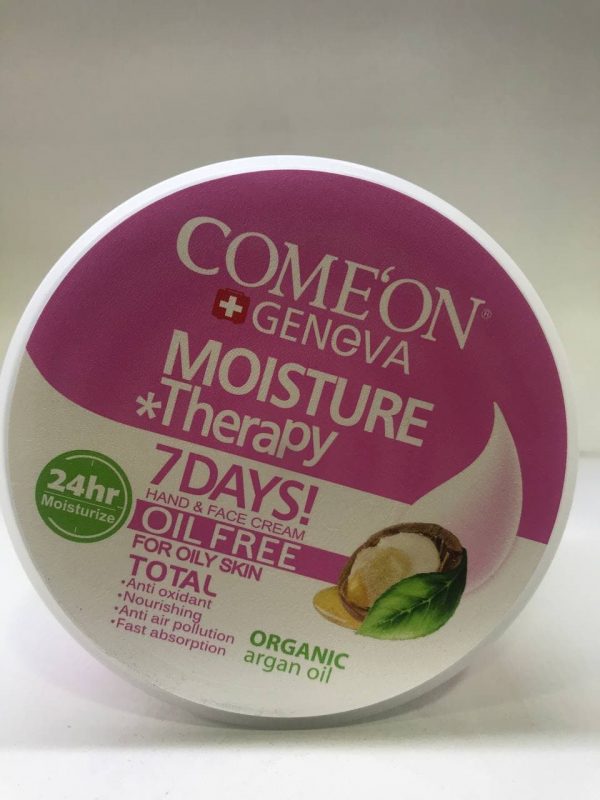 کرم مرطوب کننده پوست چرب کامان Comeon Oil Free Moisture Therapy حجم 240 میلی لیتر