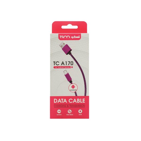 کابل تبدیل USB به microUSB تسکو مدل TC A170 طول 1 متر