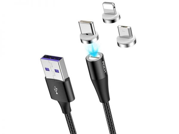 کابل مغناطیسی میکرو یو اس بی هوکو مدل U16 طول 1.2 متر