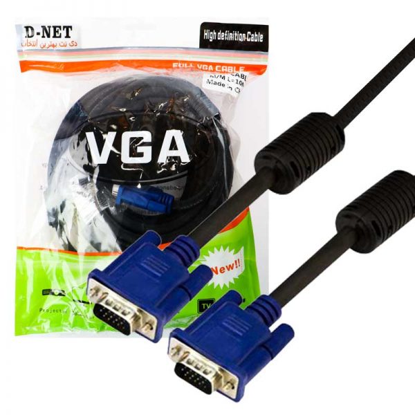 کابل VGA دی-نت به طول 1.5 متر