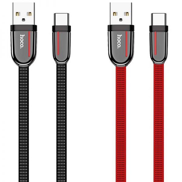 کابل تبدیل USB به لایتنینگ هوکو مدل U74 طول 1.2 متر