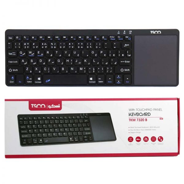 کیبورد بلوتوثی تسکو مدل TKM7320B