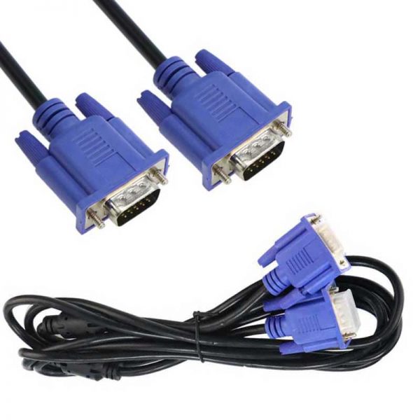 کابل vga 1.5 پک نایلونی