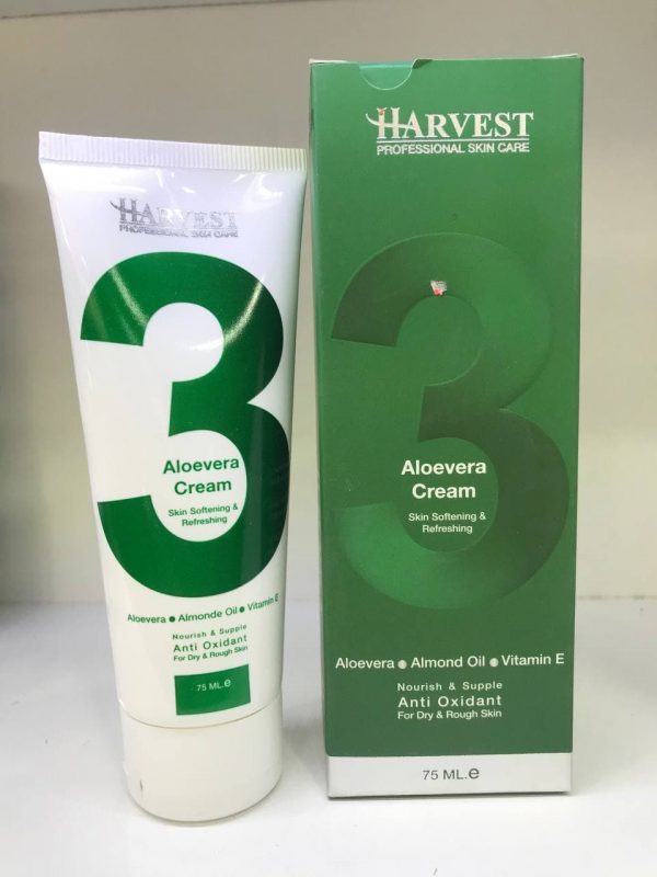 کرم تغذیه کننده هاروست مدل Aloevera حجم 75 میلی لیتر