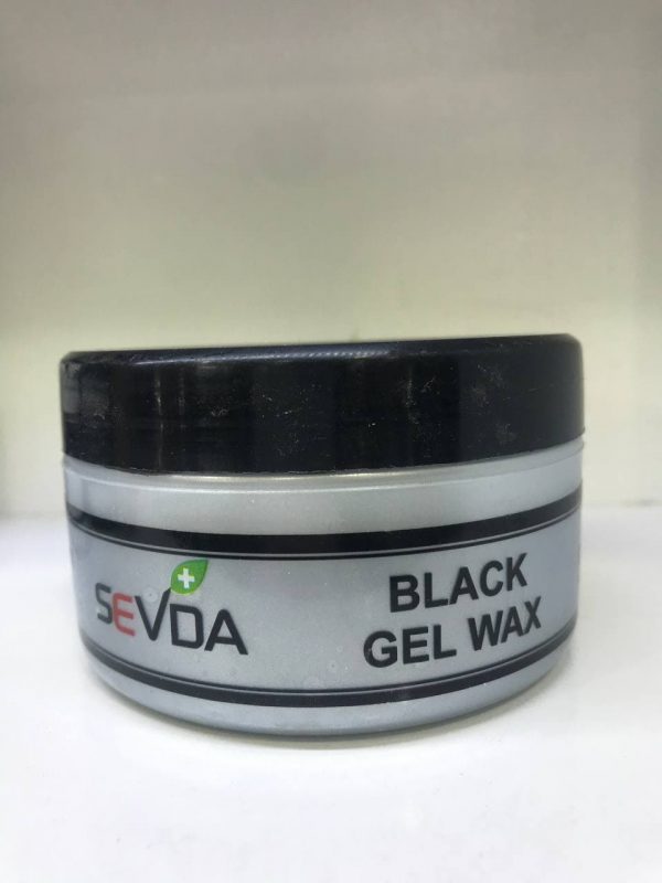 واکس مو زغال سودا مدل Sevda Black Gel حجم 200 میلی لیتر