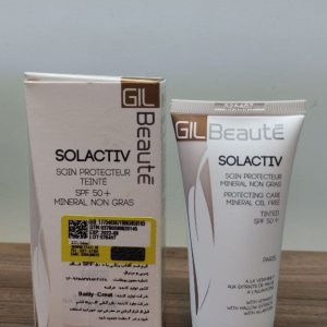 کرم ضد آفتاب رنگی ژیل بوته مدل Solactive حجم 50 میلی لیتر