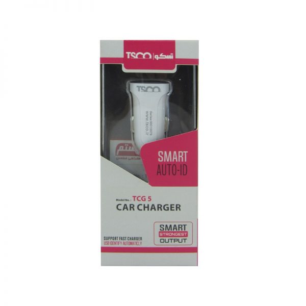شارژر فندکی تسکو مدل TCG 5