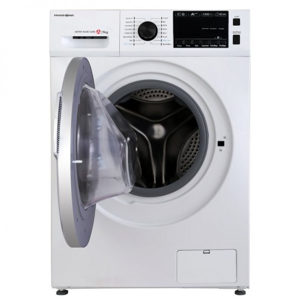 ماشین لباسشویی پاکشوما مدل TFU - 94437 WT ظرفیت 9 کیلوگرم