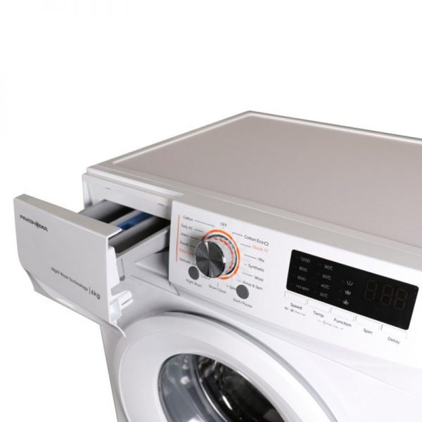 ماشین لباسشویی پاکشوما مدل TFU-65100 WT ظرفیت 6 کیلوگرم