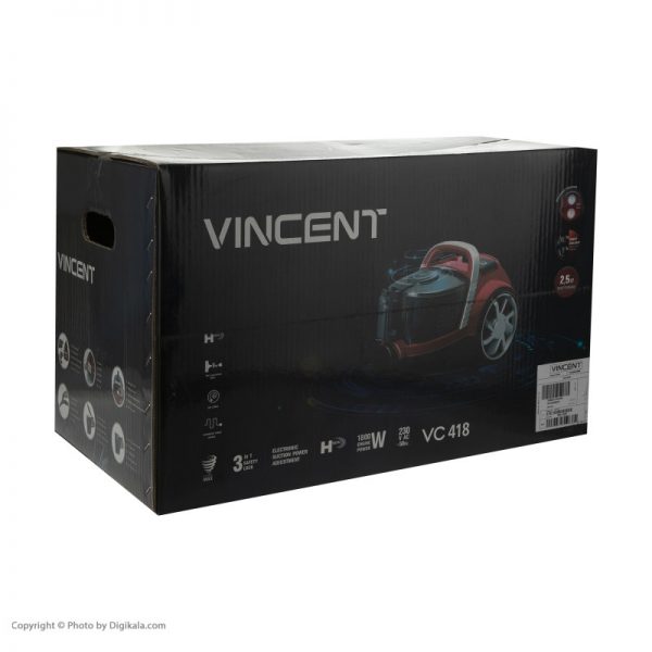 جاروبرقی وینسنت مدل VC418-B