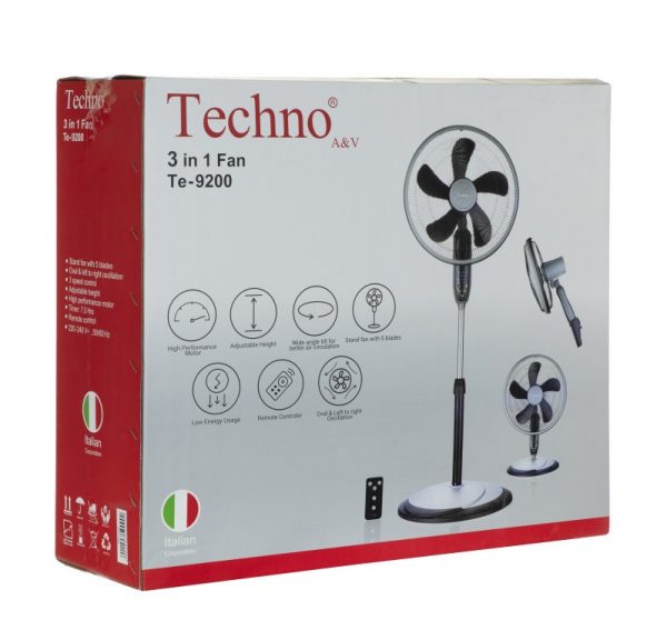 پنکه تکنو مدل Te-9200